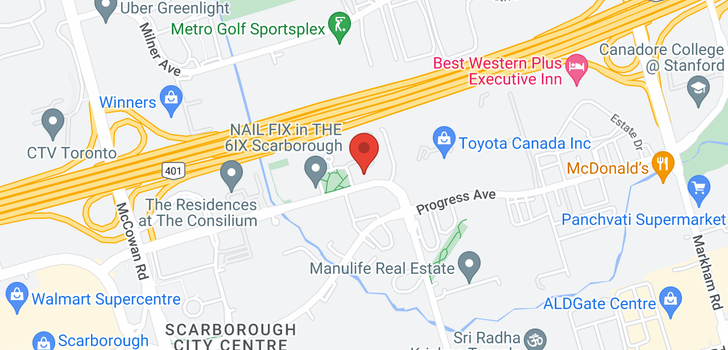 map of #612 -1 LEE CENTRE DR